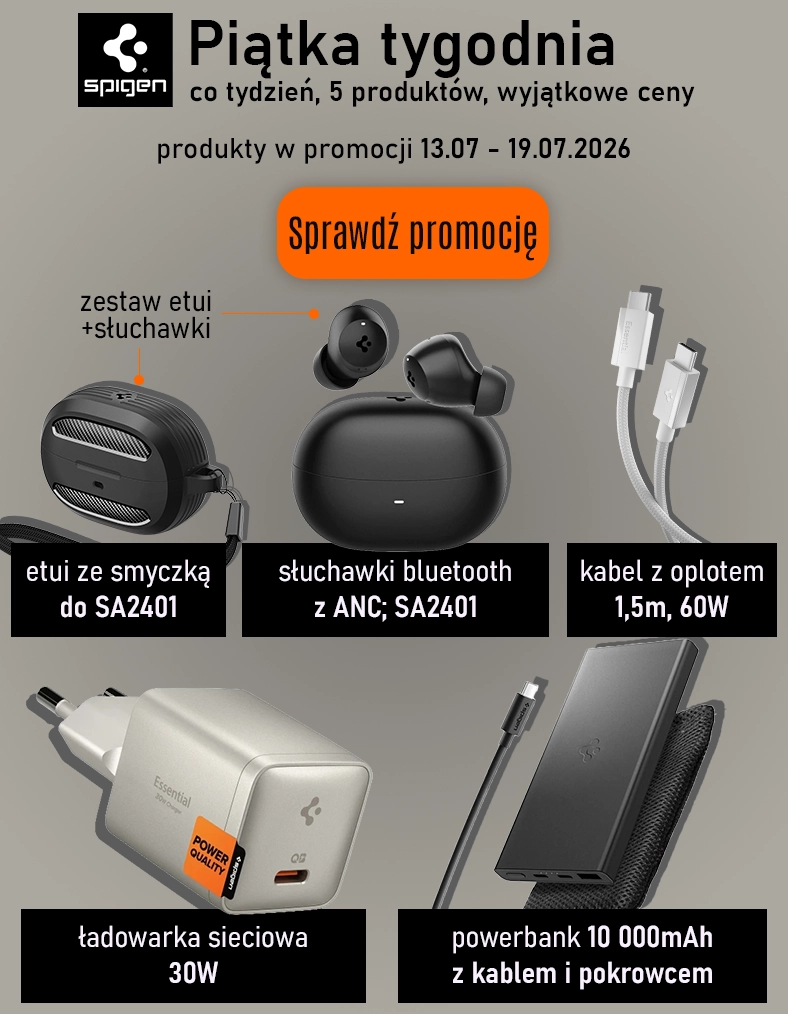 5 produktów marki Spigen w wyjątkowych cenach