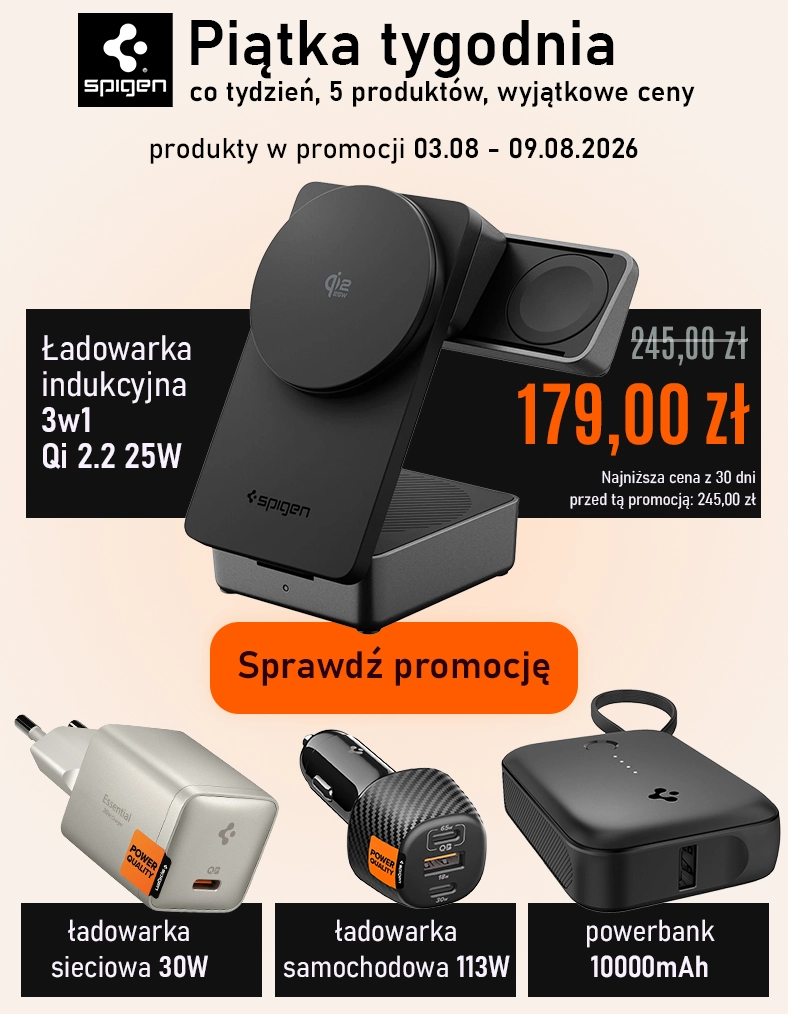 5 produktów marki Spigen w wyjątkowych cenach
