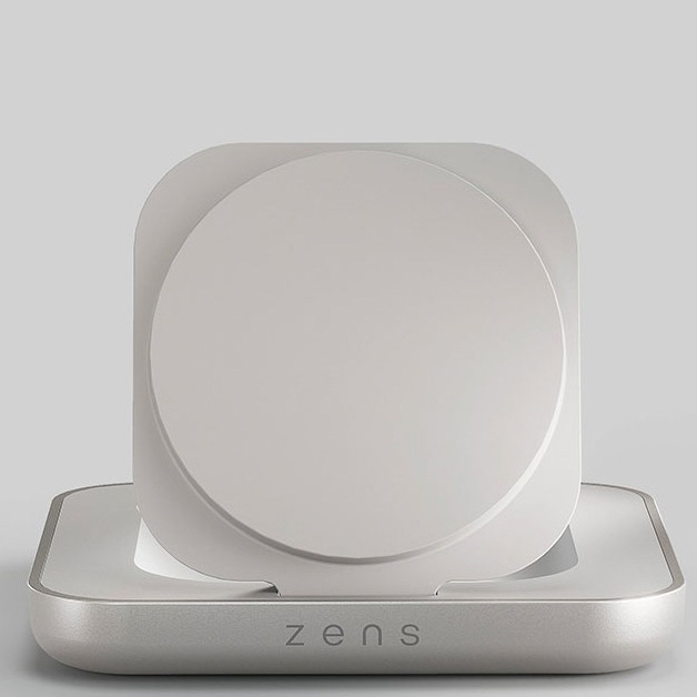 Bezprzewodowe ładowanie Qi2 15 W w Zens Magnetic Nightstand Charger