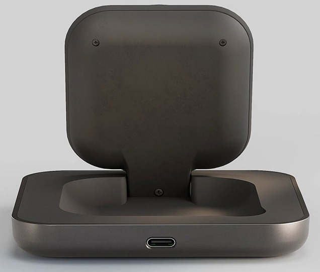 Metalowa ładowarka Zens Magnetic Nightstand Charger z zasilaczem USB-C