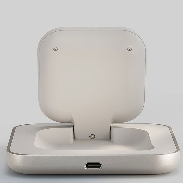 Metalowa ładowarka Zens Magnetic Nightstand Charger z zasilaczem USB-C
