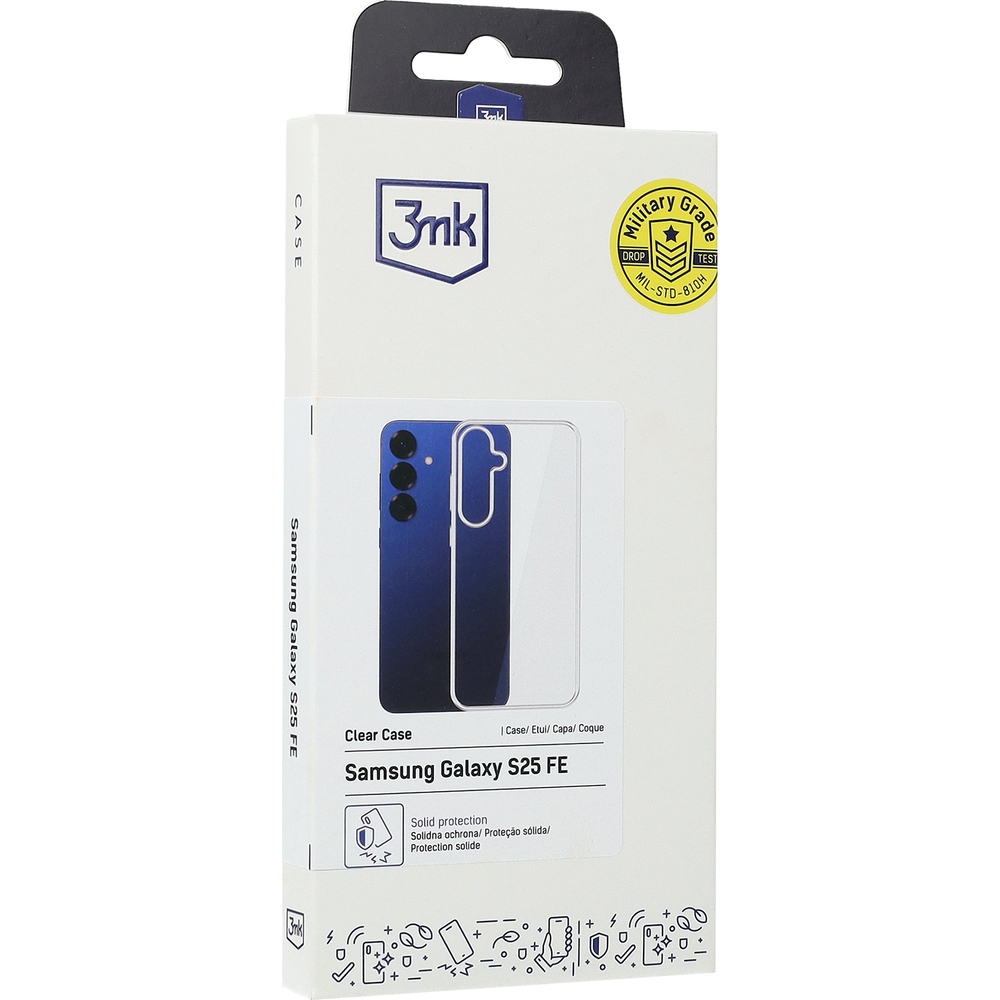 Etui 3mk Clear Case do Galaxy S25 FE, przezroczyste