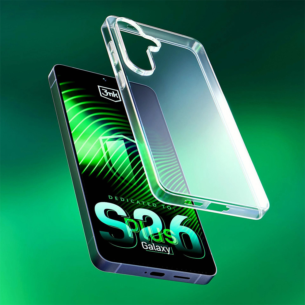Etui 3mk Clear Case do Galaxy S26 Plus, przezroczyste