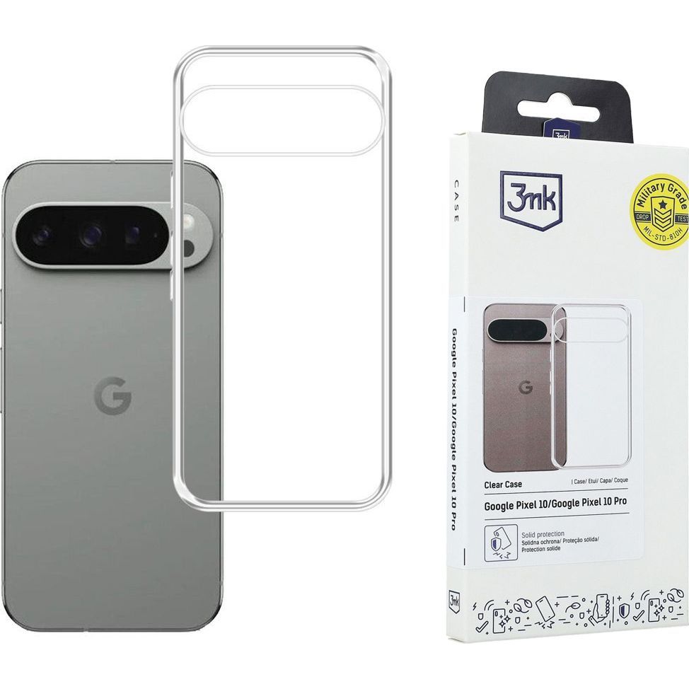 Etui 3mk Clear Case do Google Pixel 10 Pro / Google Pixel 10, przezroczyste