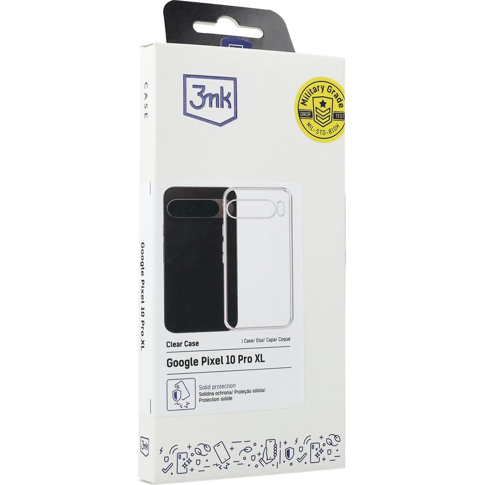 Etui 3mk Clear Case do Google Pixel 10 Pro XL, przezroczyste