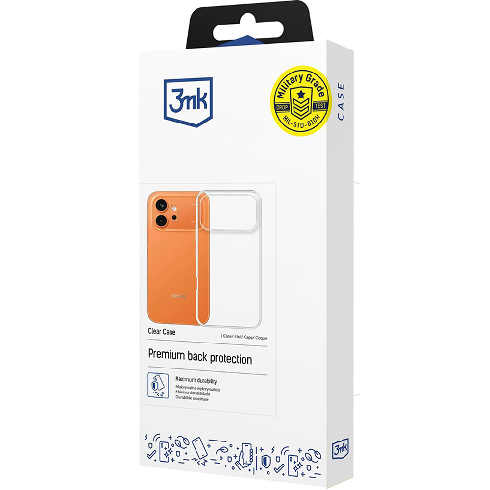 Etui 3mk Clear Case do Honor 600 5G, przezroczyste