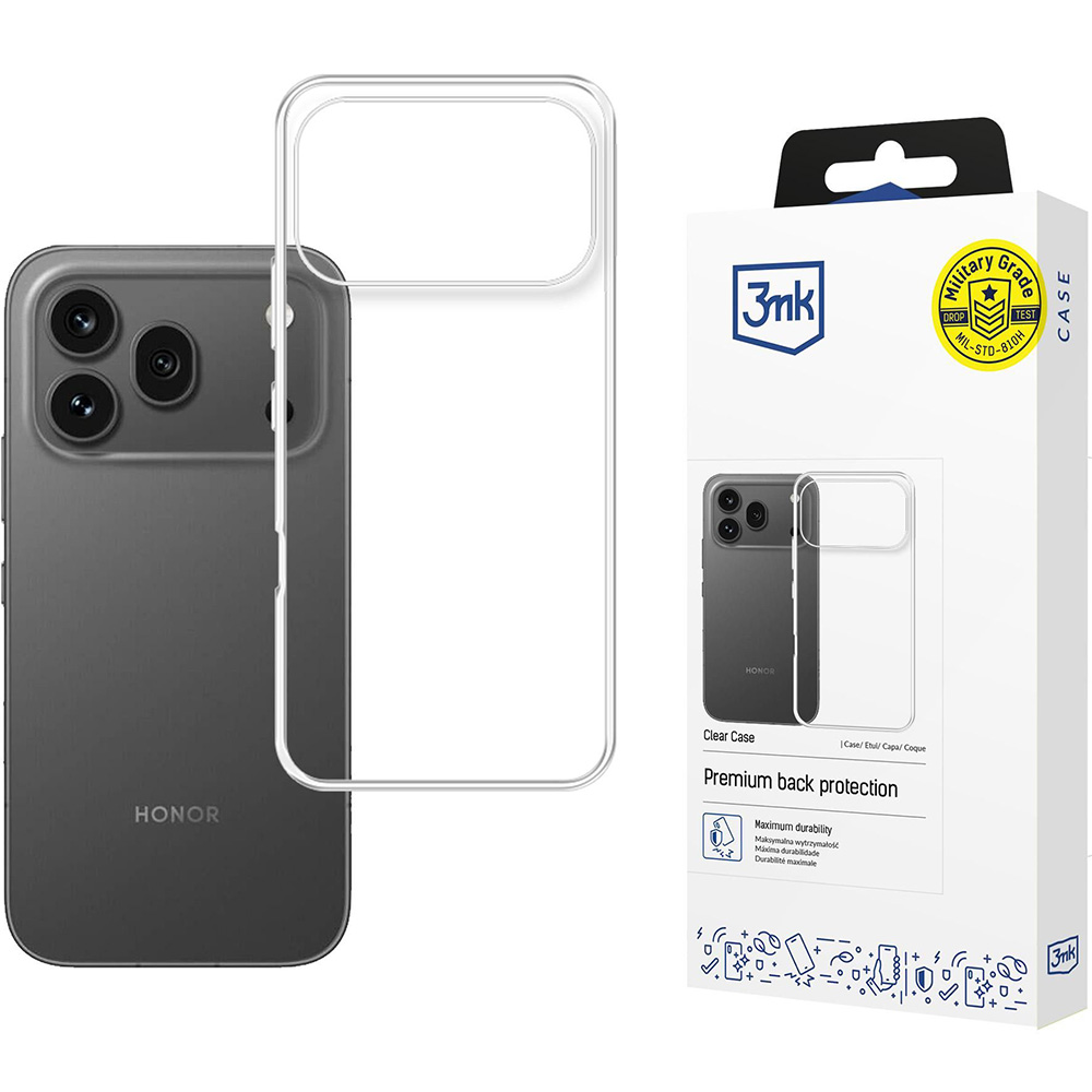 Etui 3mk Clear Case do Honor 600 Pro 5G, przezroczyste
