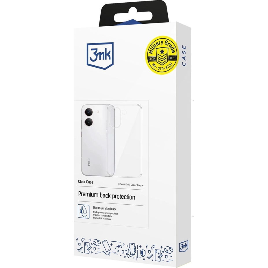 Etui 3mk Clear Case do Poco X8 Pro, przezroczyste