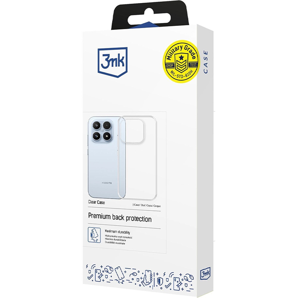 Etui 3mk Clear Case do Xiaomi 17, przezroczyste