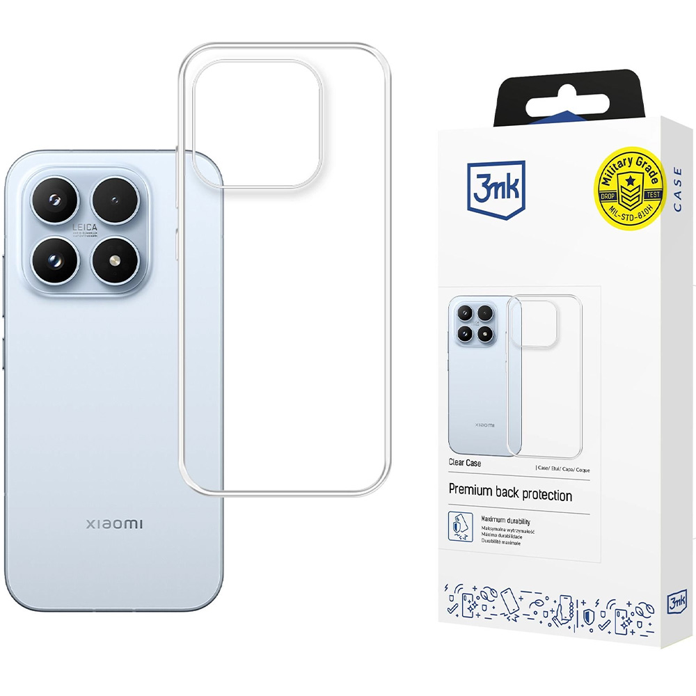 Etui 3mk Clear Case do Xiaomi 17, przezroczyste