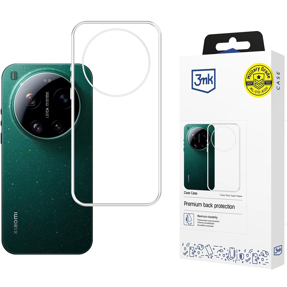 Etui 3mk Clear Case do Xiaomi 17 Ultra, przezroczyste