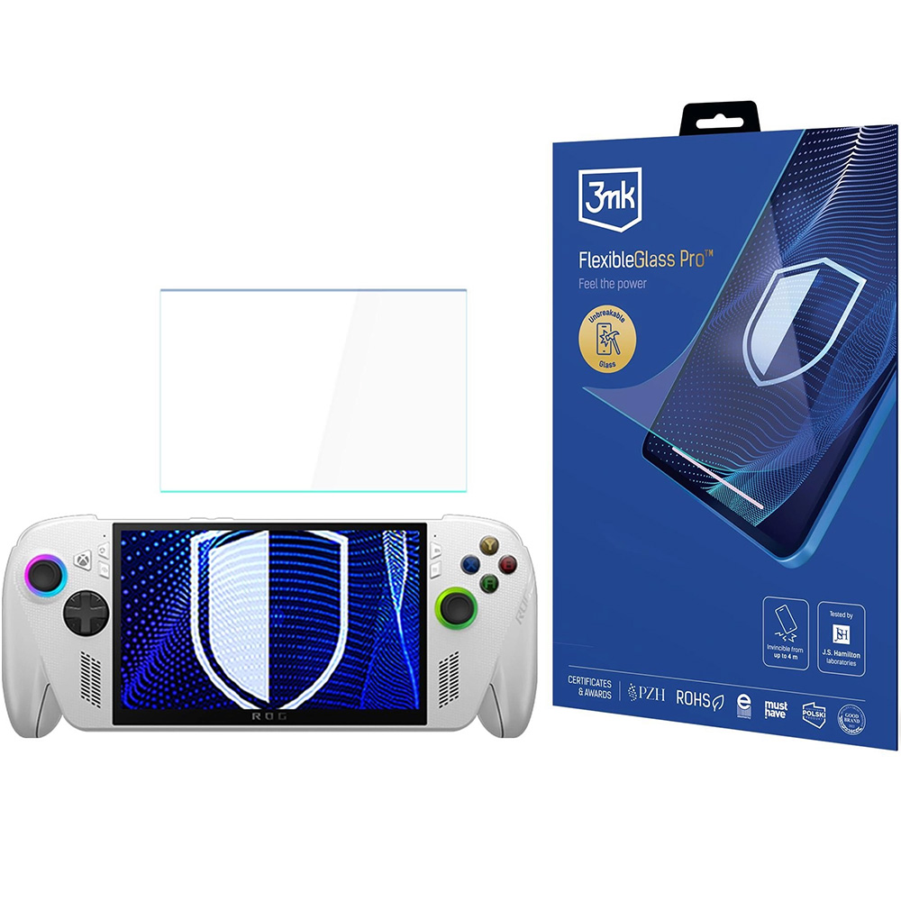 Szkło hybrydowe 3mk FlexibleGlass Pro do Asus ROG Xbox Ally / Ally X