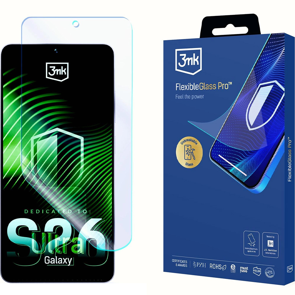 Szkło hybrydowe 3mk FlexibleGlass Pro do Galaxy S26 Ultra
