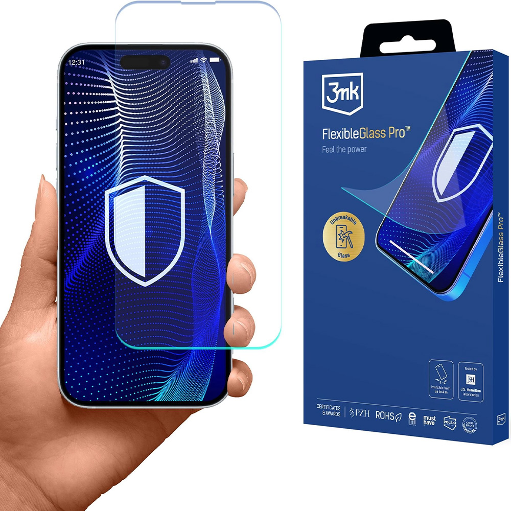Szkło hybrydowe 3mk FlexibleGlass Pro do iPhone Air