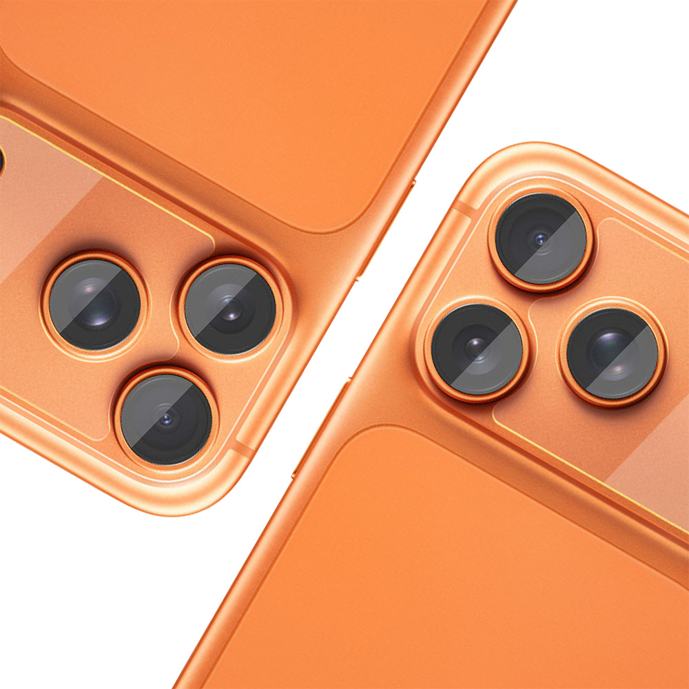 4x Szkło hybrydowe na soczewki aparatu, 3mk Hardy Fusion Lens Protection do iPhone 17 Pro Max 