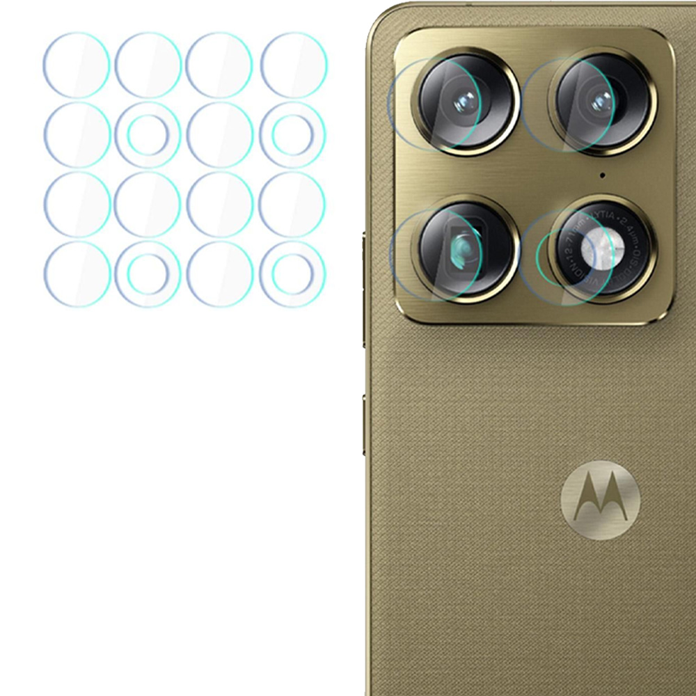 4x Szkło hybrydowe na soczewki aparatu, 3mk Hardy Fusion Lens Protection do Motorola Signature