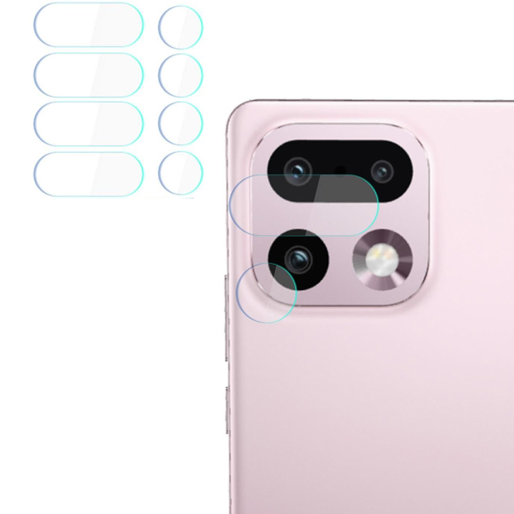 4x Szkło hybrydowe na soczewki aparatu, 3mk Hardy Fusion Lens Protection do Realme 16 Pro Plus 5G