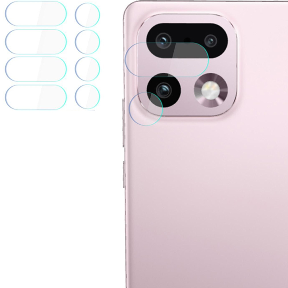 4x Szkło hybrydowe na soczewki aparatu, 3mk Hardy Fusion Lens Protection do Realme 16 Pro Plus 5G