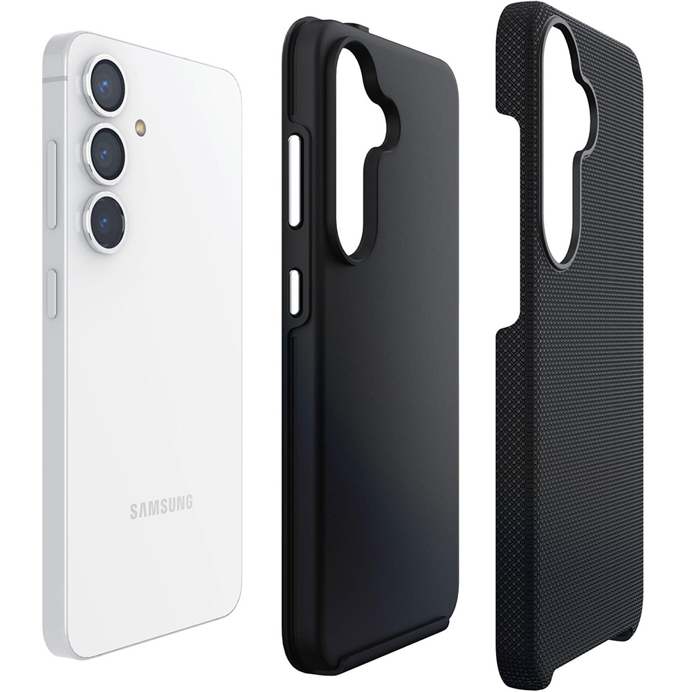 Etui 3mk Hardy Shockproof MagCase do MagSafe do Galaxy S25, czarne
