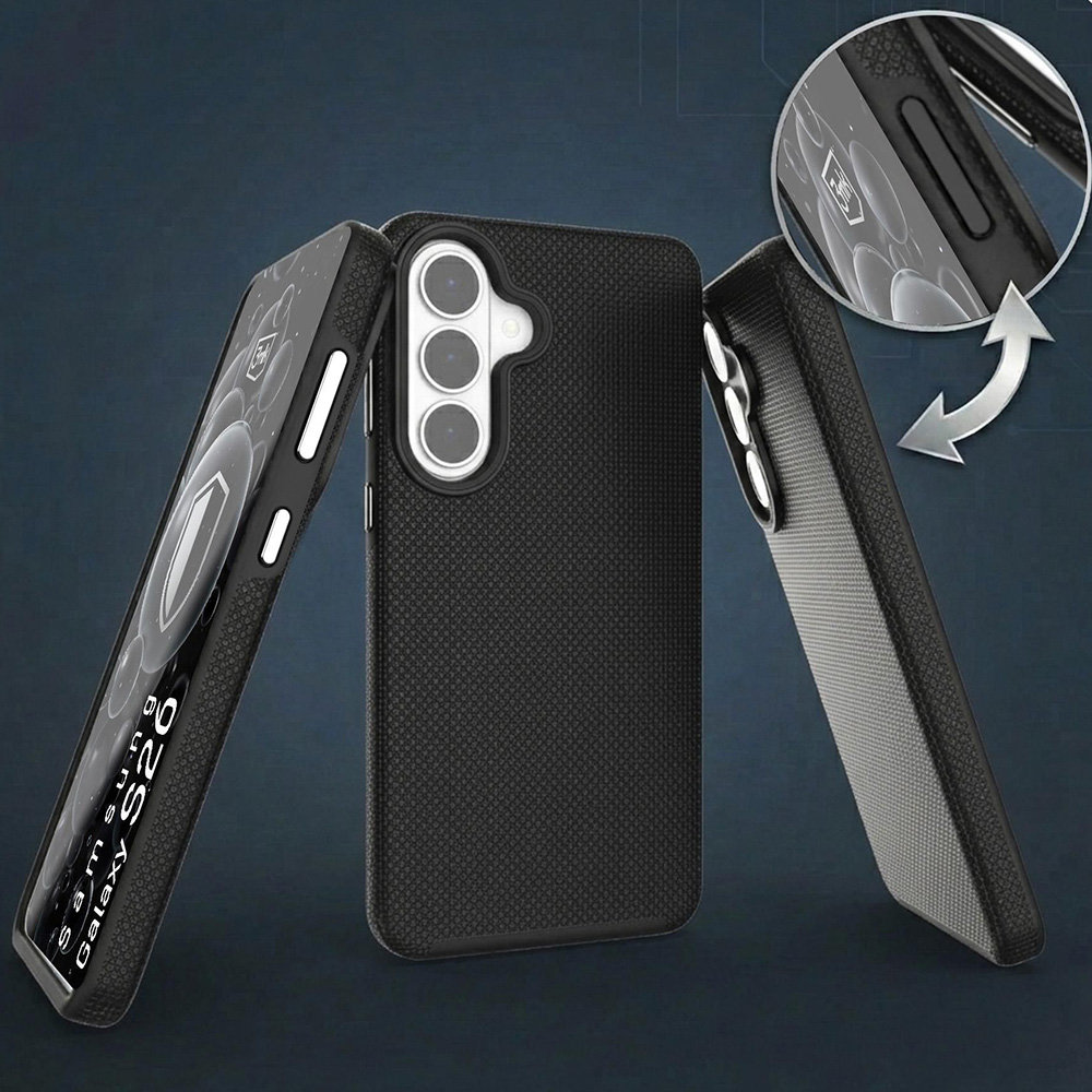 Etui 3mk Hardy Shockproof MagCase do MagSafe do Galaxy S26, czarne