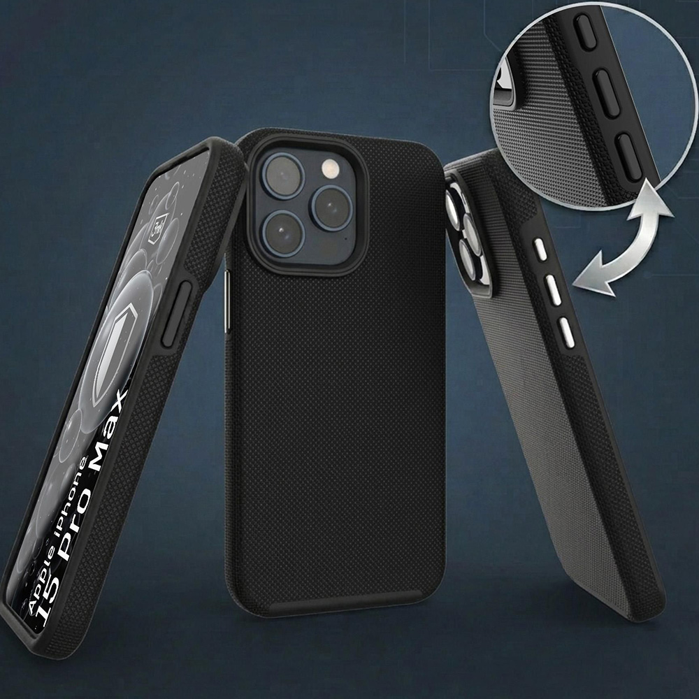 Etui 3mk Hardy Shockproof MagCase do MagSafe do iPhone 15 Pro Max, czarne