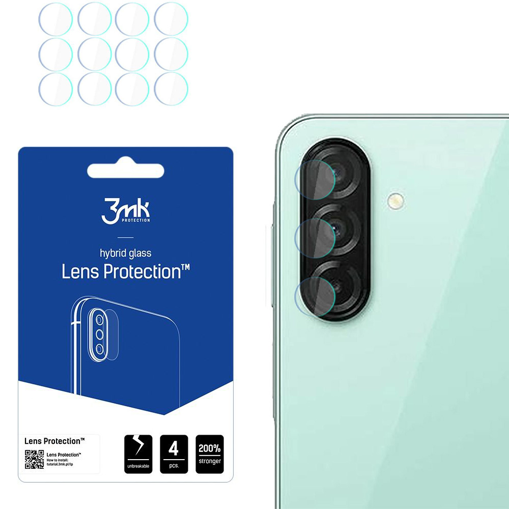 Osłona na aparat 3mk Lens Protection do Galaxy A27 5G, 4 zestawy