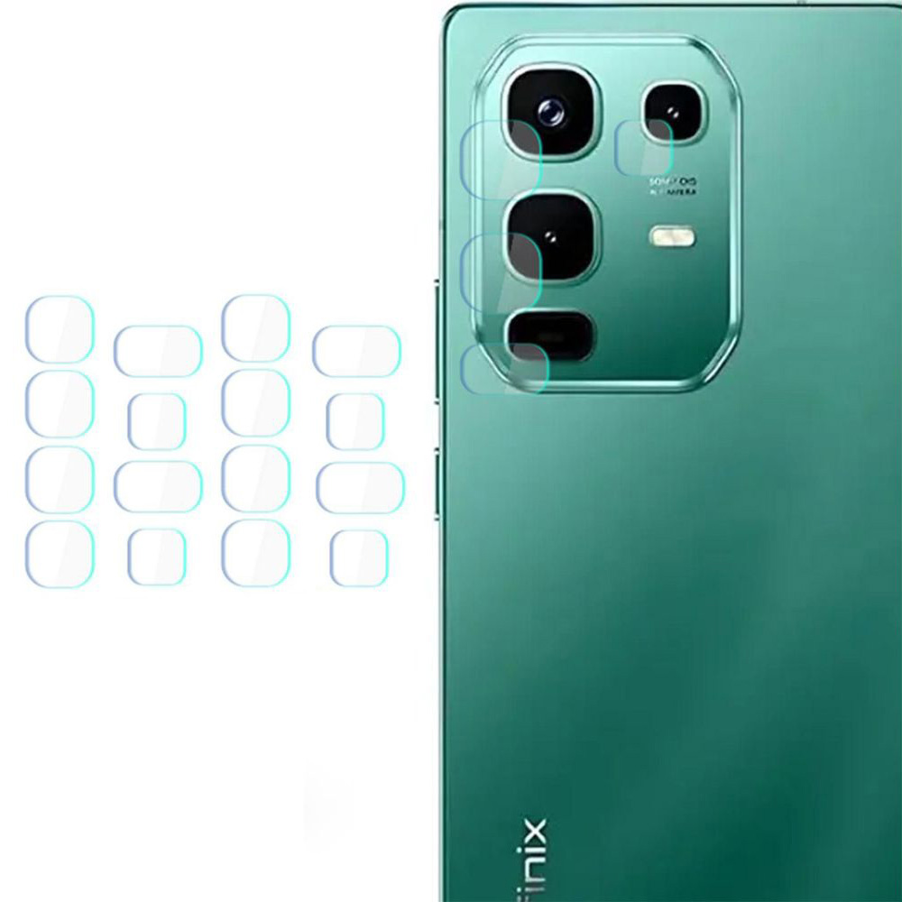 Osłona na aparat 3mk Lens Protection do Infinix Note 50 Pro 4G / Note 50 4G, 4 zestawy
