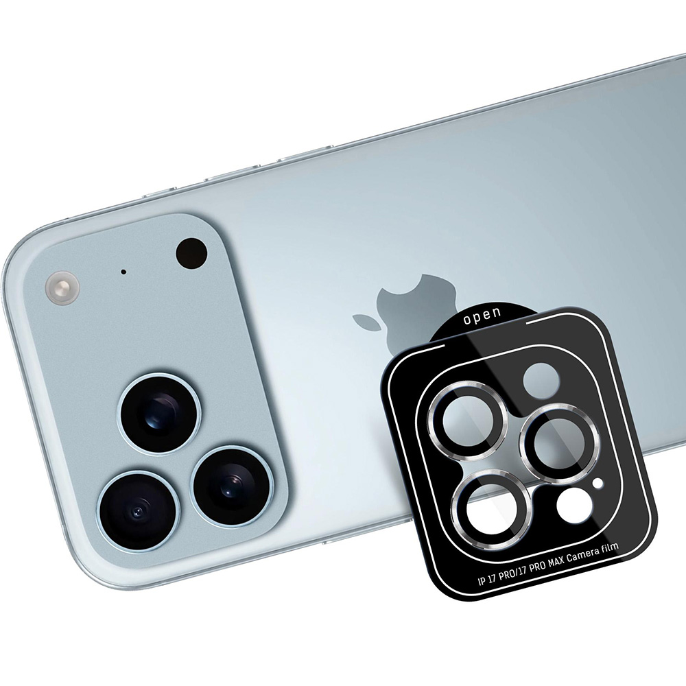 Osłona na aparat 3mk Lens Protection Pro do iPhone 17 Pro Max / iPhone 17 Pro, srebrne