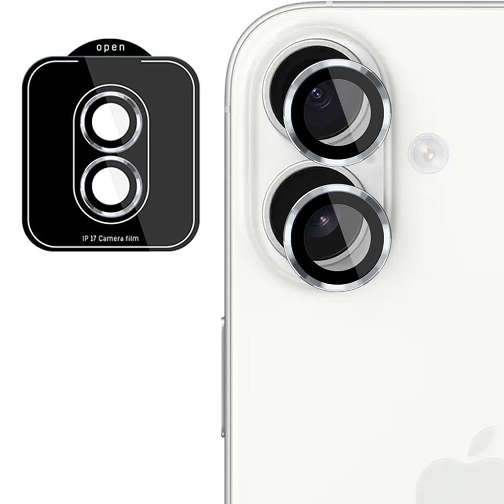 Osłona na aparat 3mk Lens Protection Pro do iPhone 17, srebrne
