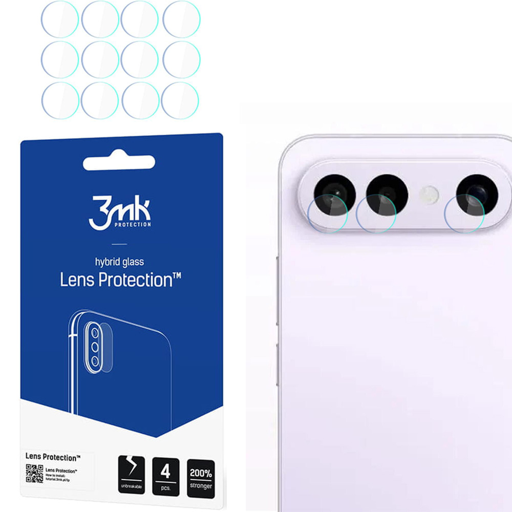 Osłona na aparat 3mk Lens Protection do Vivo X300 FE, 4 zestawy