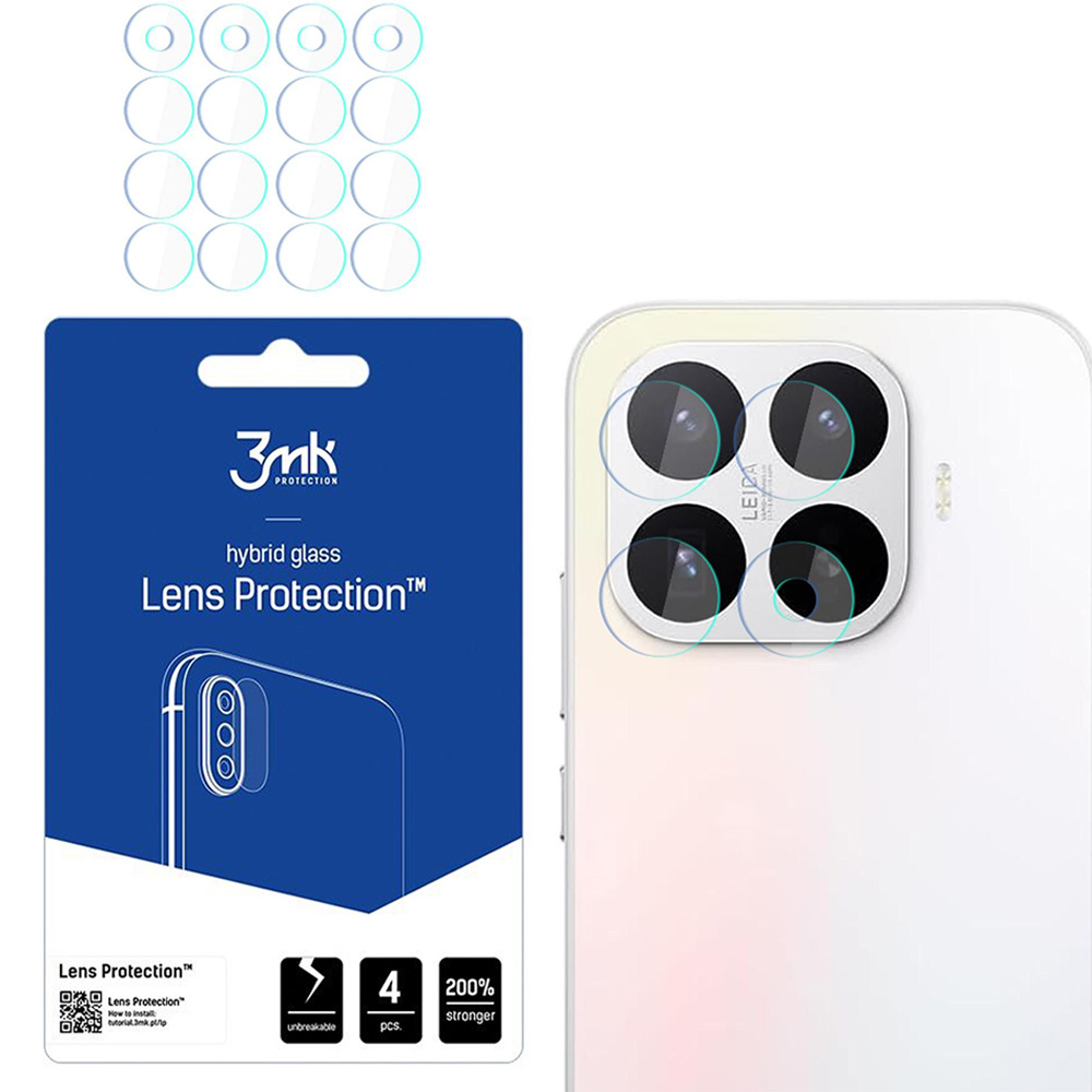 Osłona na aparat 3mk Lens Protection do Xiaomi 17T, 4 zestawy