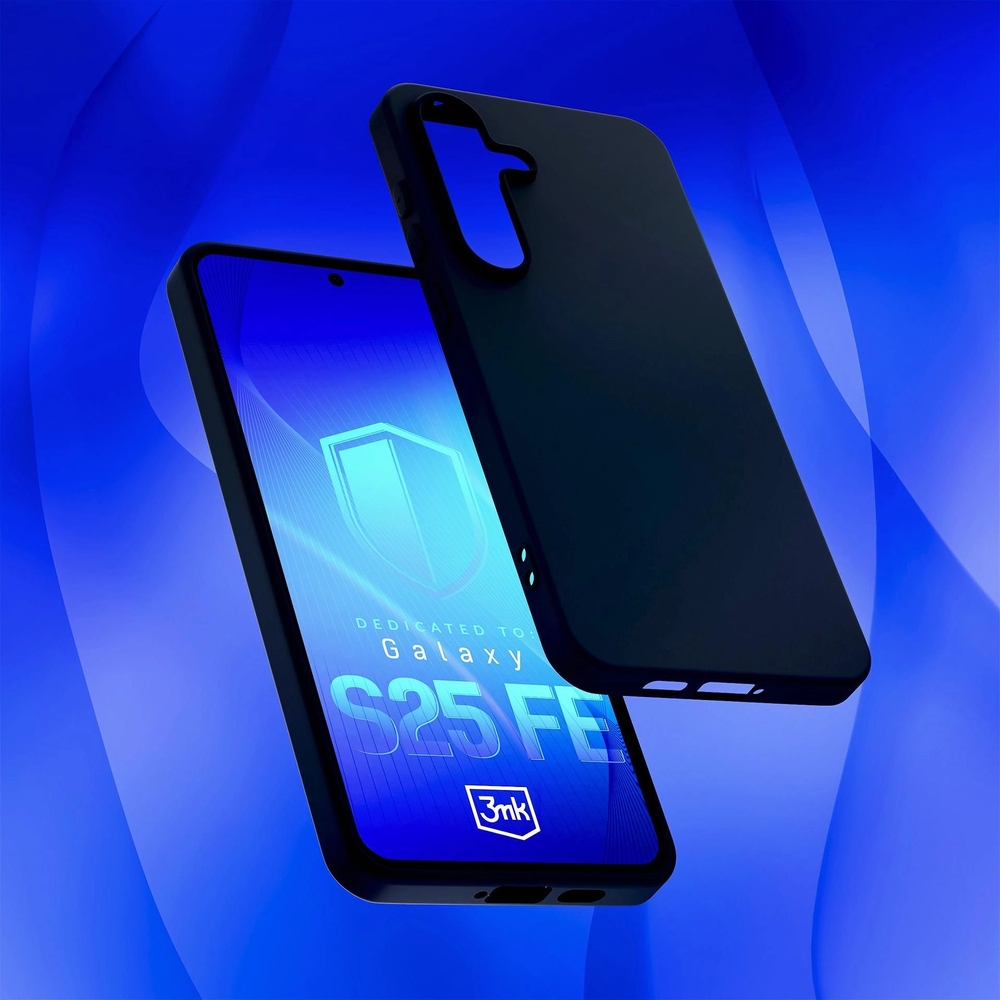 Etui 3mk Matt Case do Galaxy S25 FE, czarne matowe
