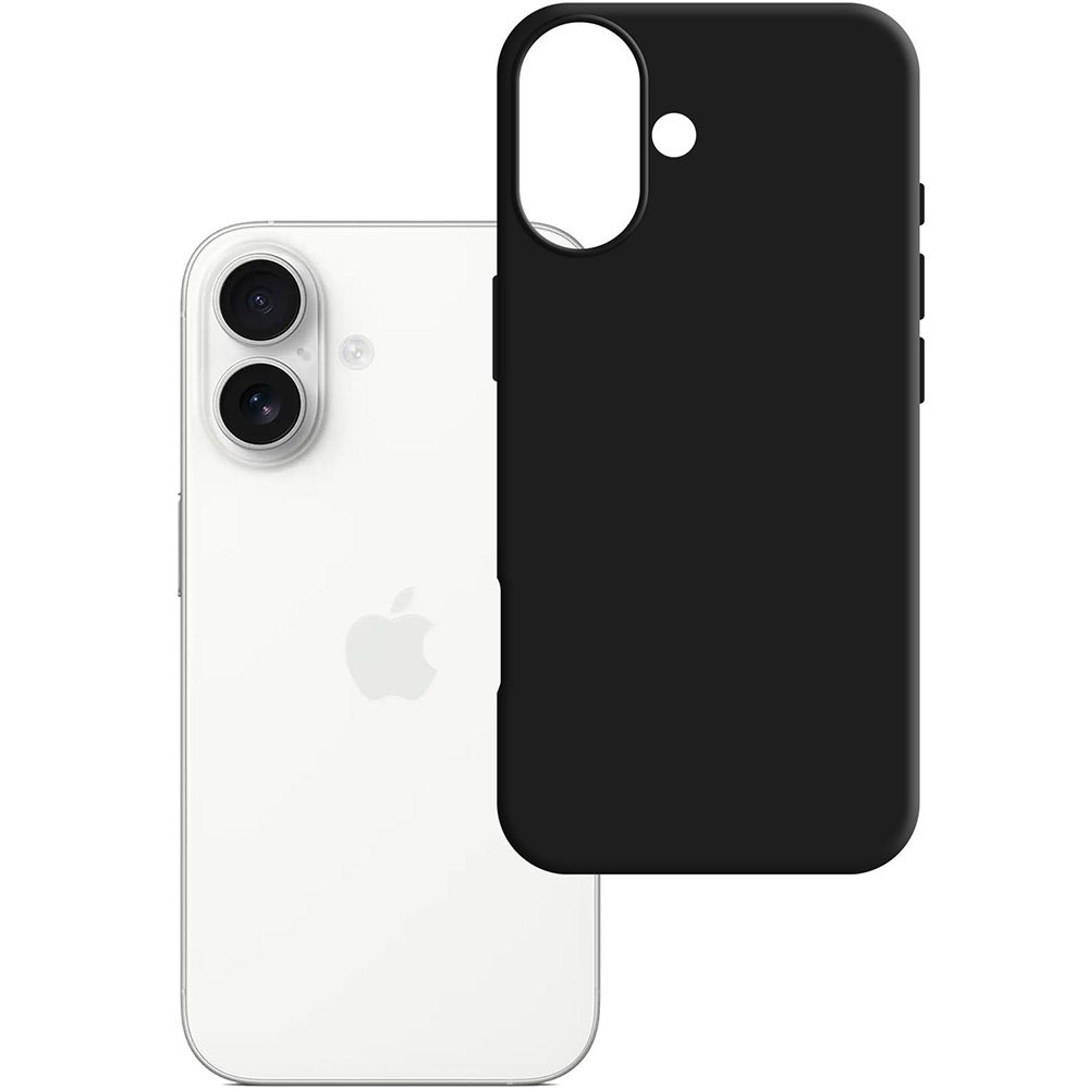 Etui 3mk Matt Case do iPhone 17, czarne