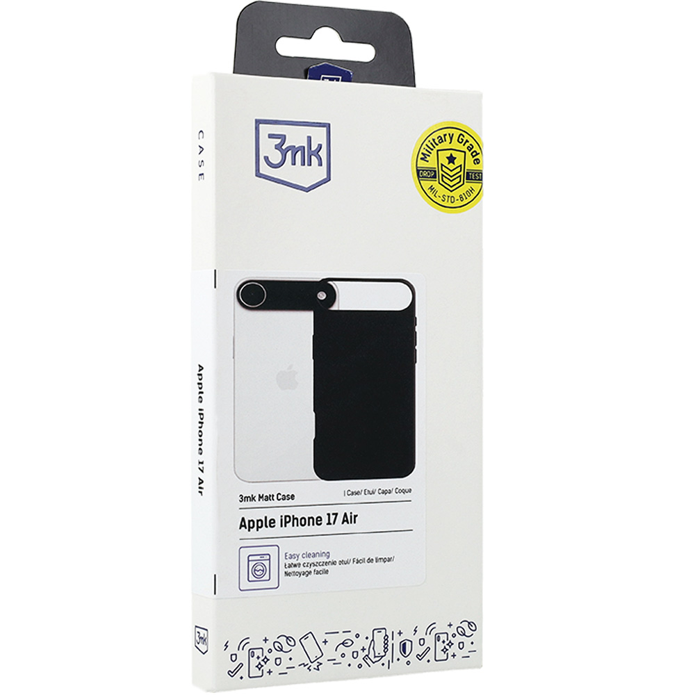 Etui 3mk Matt Case do Apple iPhone Air, czarne