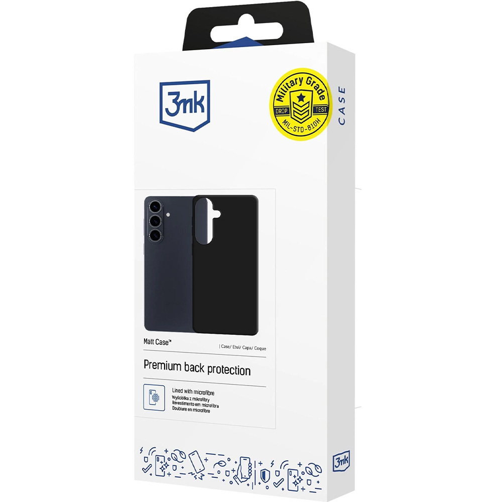 Etui 3mk Matt Case do Galaxy S26 Plus, czarne