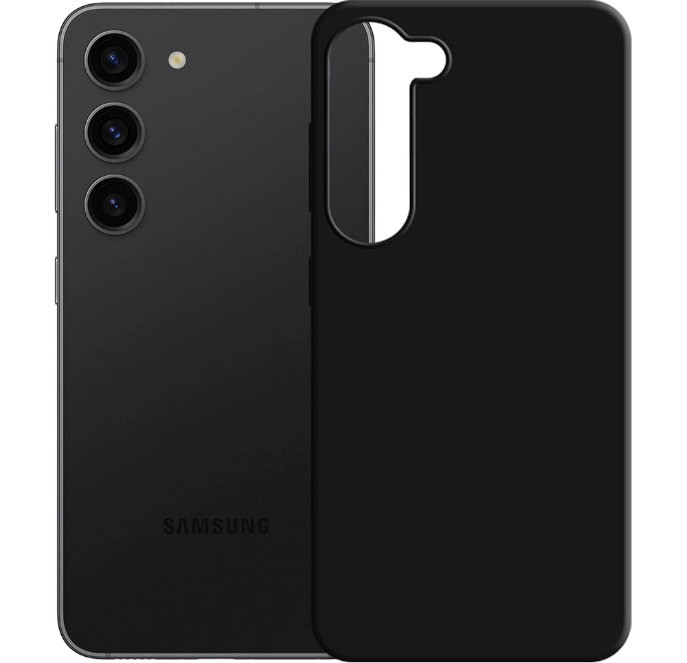 Etui 3mk Silicone Case do  Galaxy S23 5G, czarne