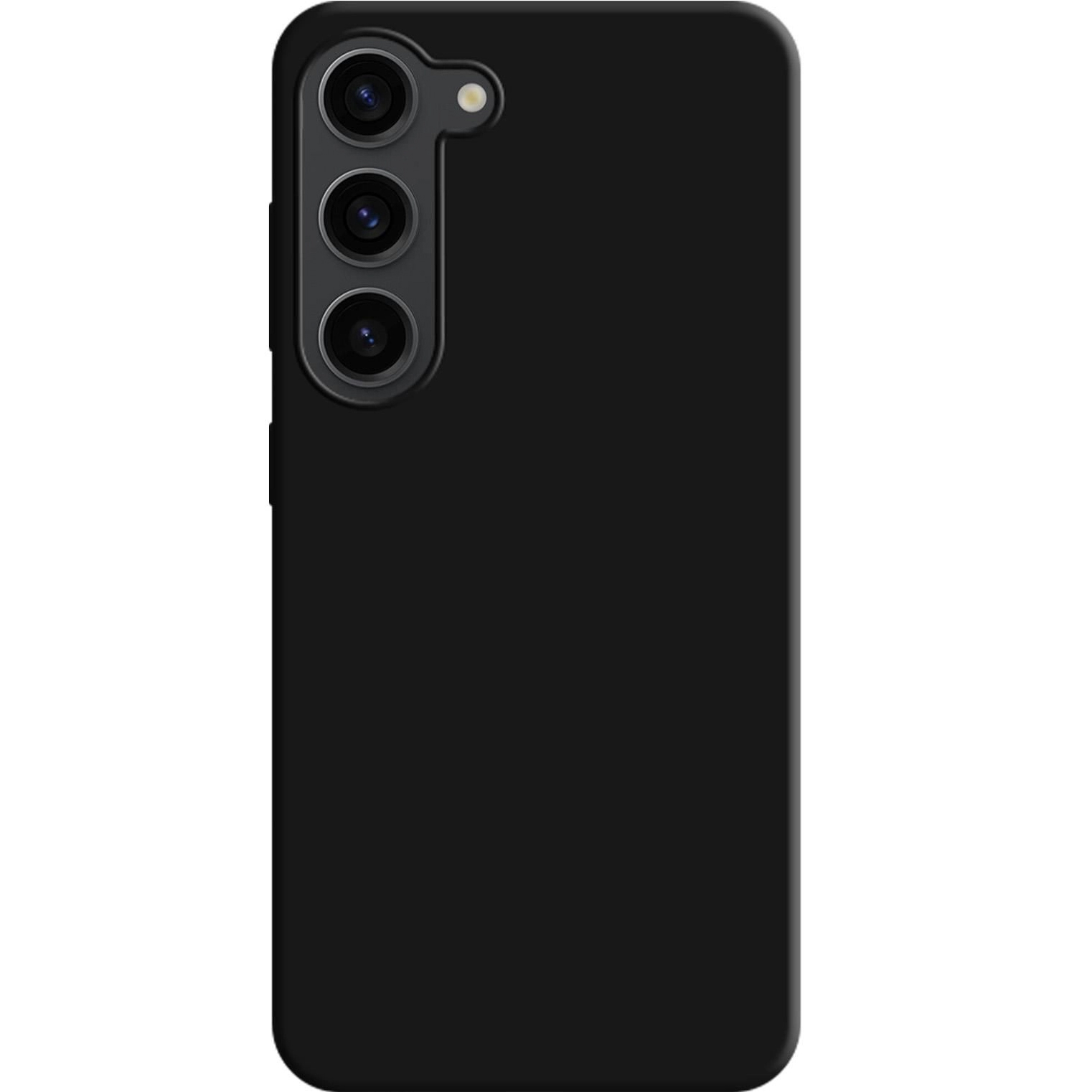 Etui 3mk Silicone Case do  Galaxy S23 5G, czarne