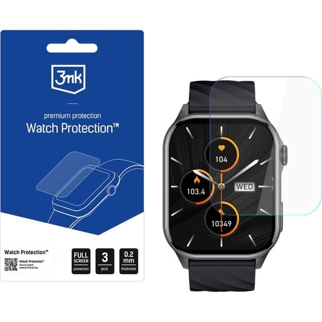 Folia ochronna 3mk Watch Protection ARC do 3mk Altora Easy Touch, 3 sztuki