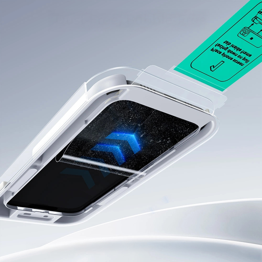 Szkło hartowane z ramką pozycjonującą ESR UltraFit Tempered Glass do Apple iPhone Air, 2 sztuki