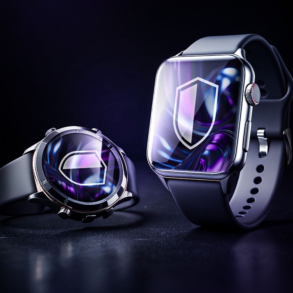 3mk Hardy Fusion Watch Protection, zestaw trzech szkieł do szybkiej ochrony smartwatcha, przezroczyste