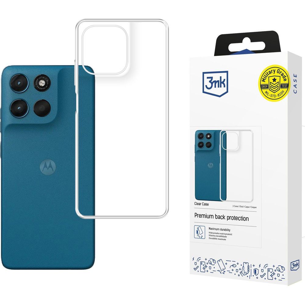 Etui 3mk Clear Case do Motorola Moto G57 Power, przezroczyste