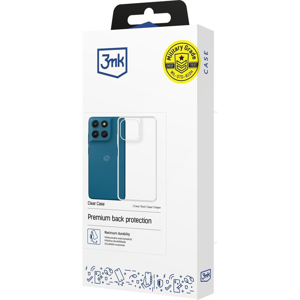 Etui 3mk Clear Case do Motorola Moto G57 Power, przezroczyste