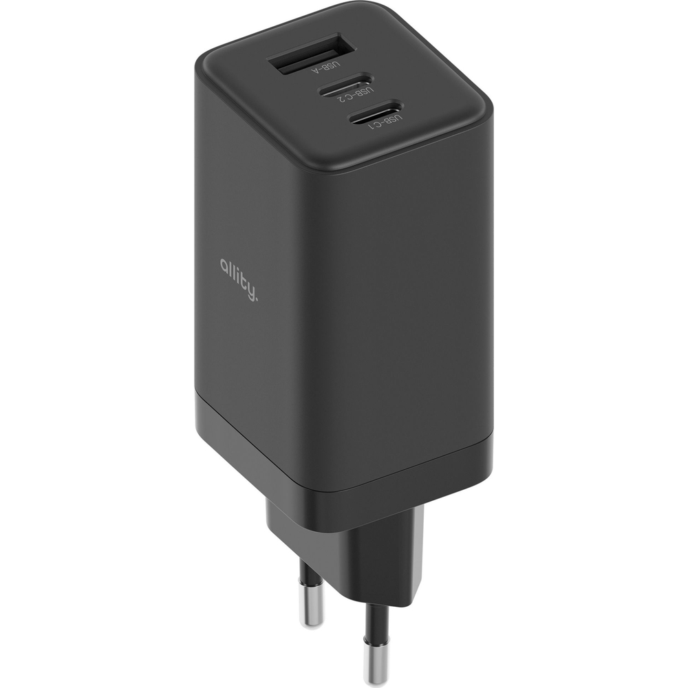 Ładowarka sieciowa GaN Allity ATC-01-65WACC 65 W PD QC