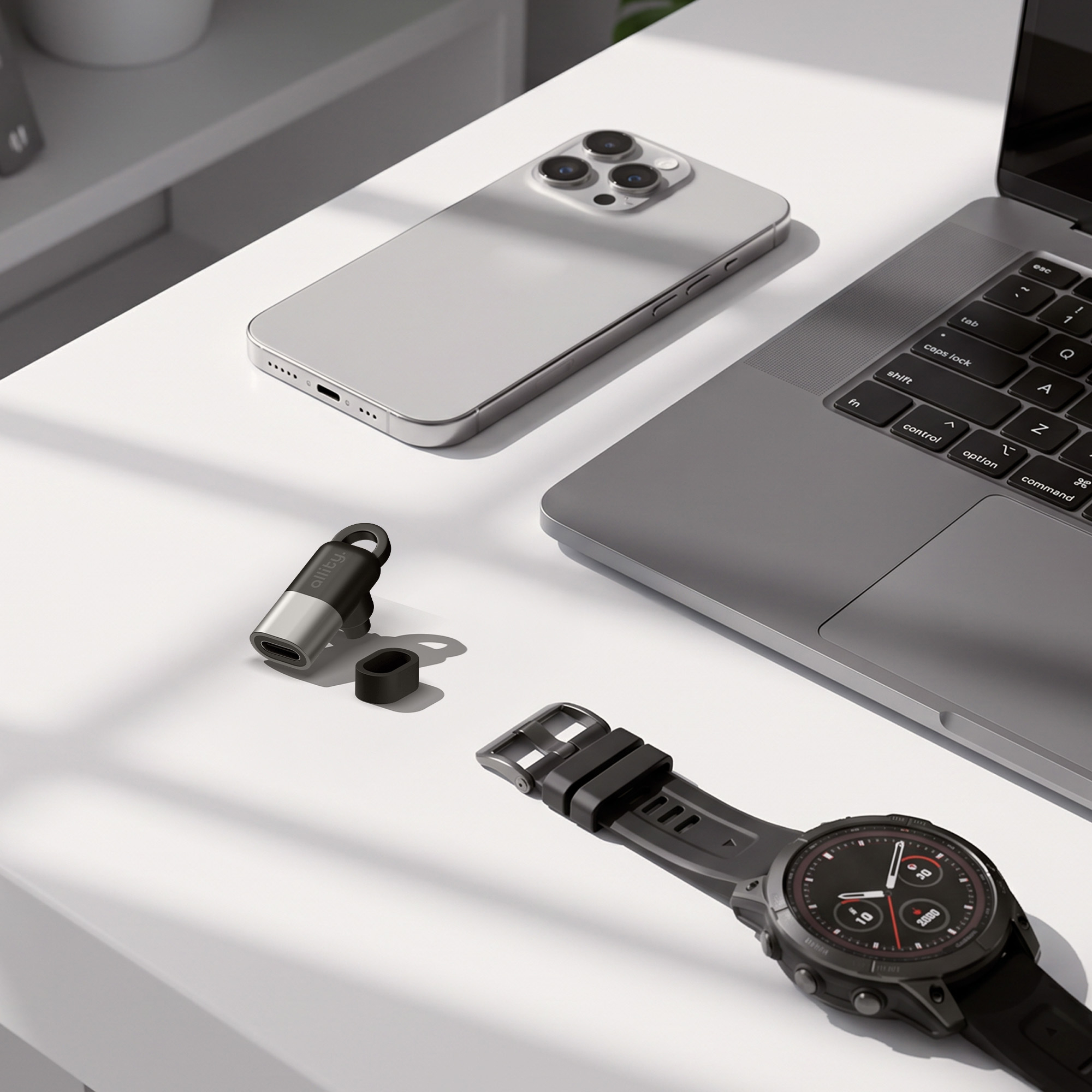 Podstawka pod laptopa Allity MS ABA-302 z uchwytem magnetycznym na telefon