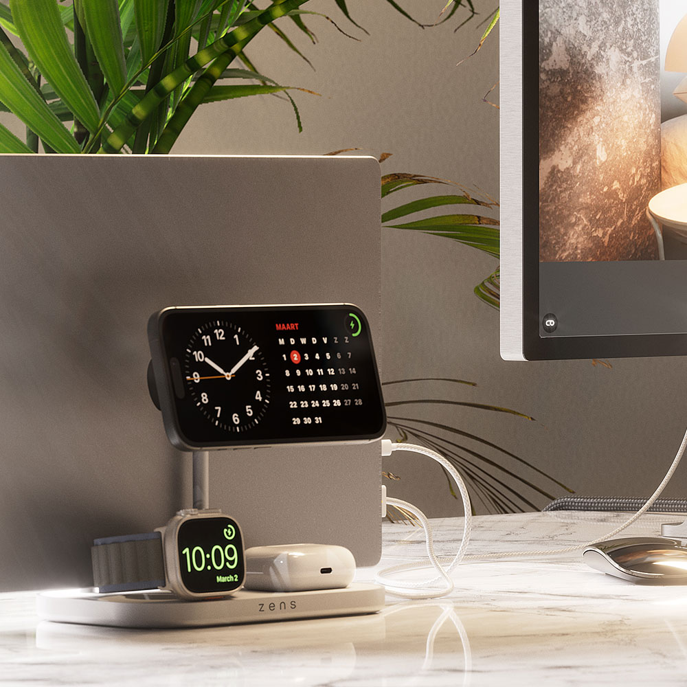 Zens 4-1 Wireless Charger – elegancka stacja ładowania bezprzewodowego