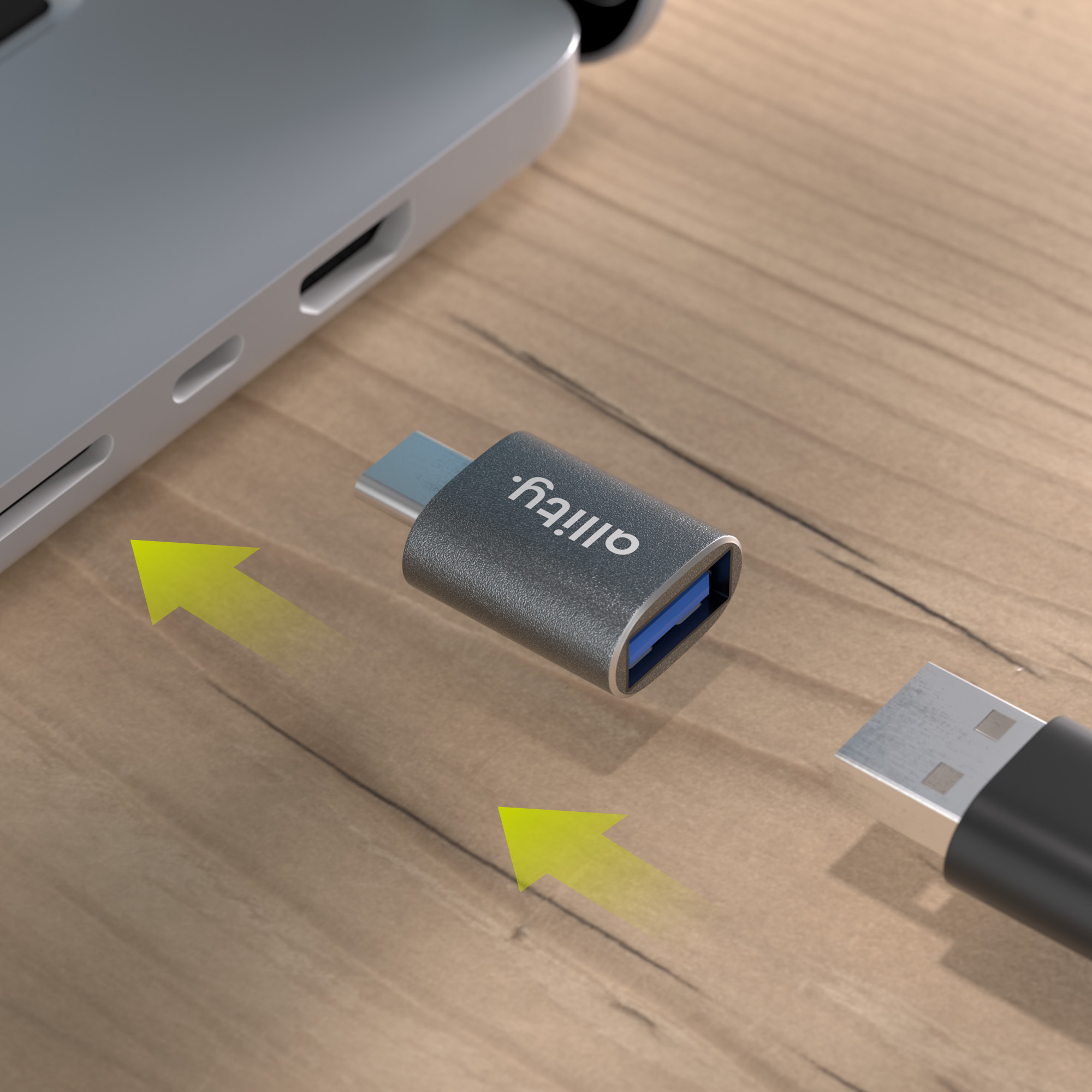 Adapter USB Allity ABA-102 z USB-C do USB-A