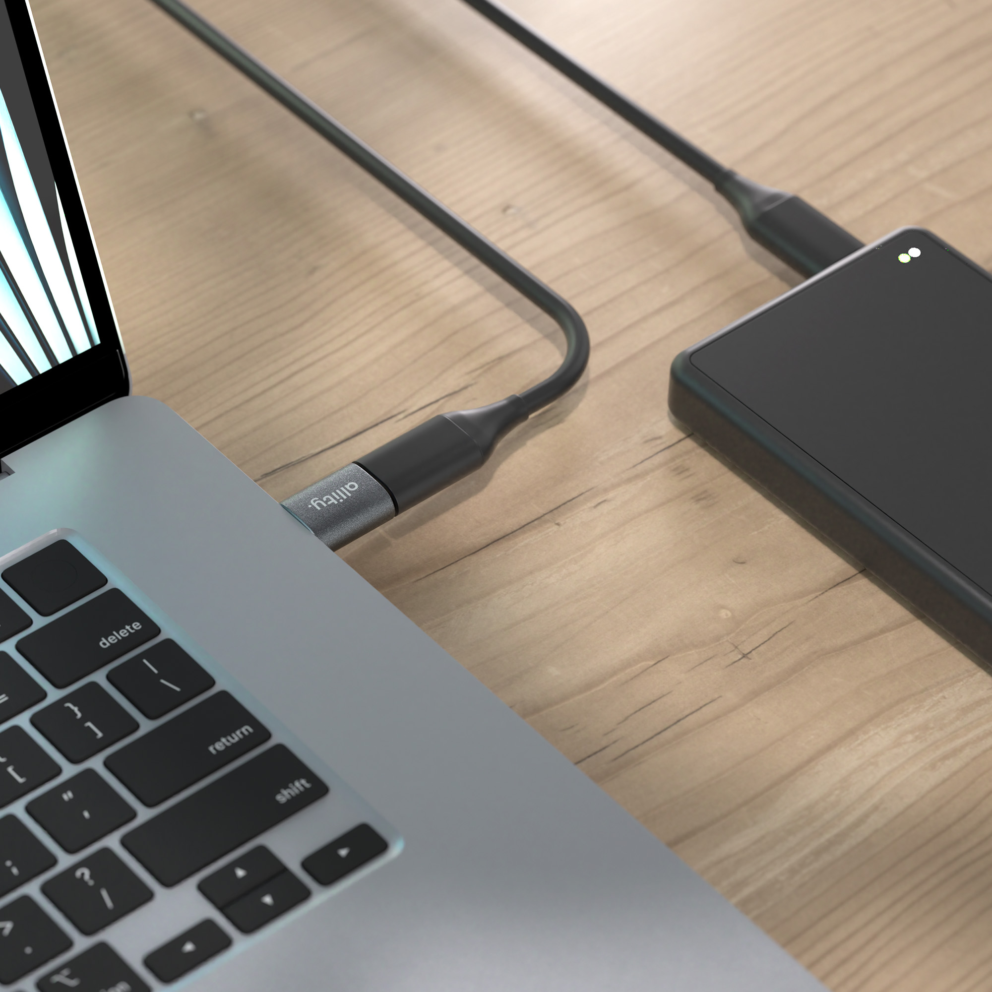 Adapter USB Allity ABA-102 z USB-C do USB-A
