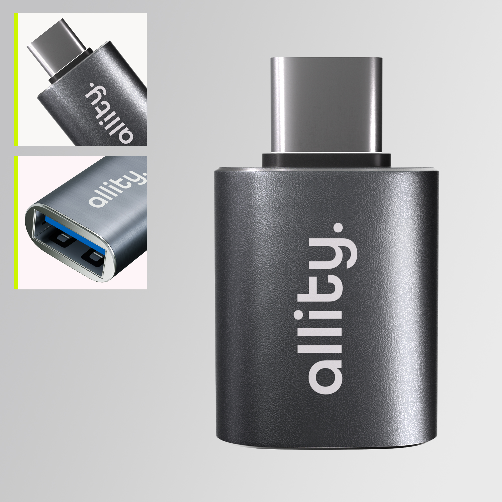 Adapter USB Allity ABA-102 z USB-C do USB-A
