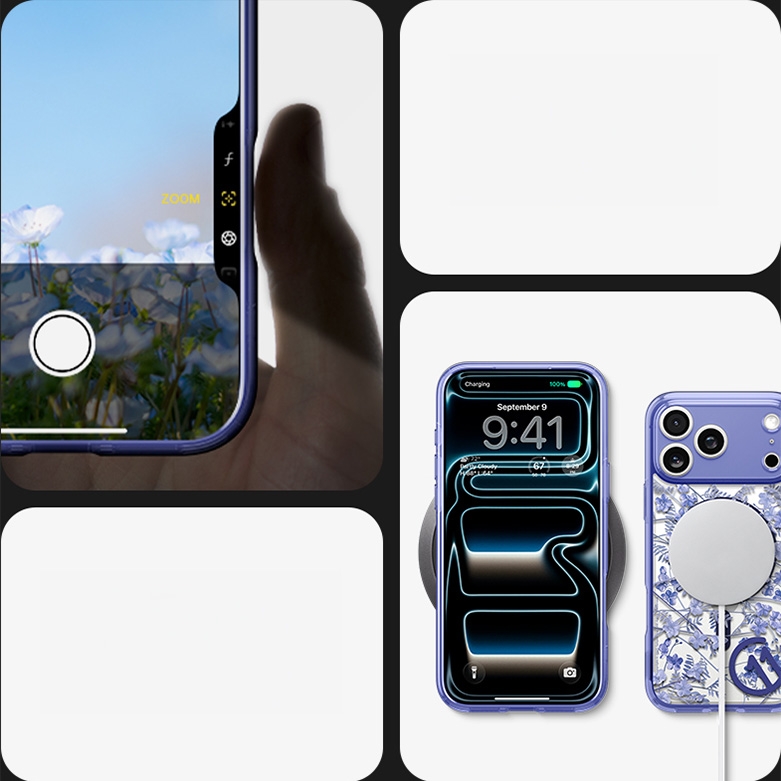 Etui Spigen Ultra Hybrid T Mag CC z osłoną Camera Control do iPhone 17 Pro