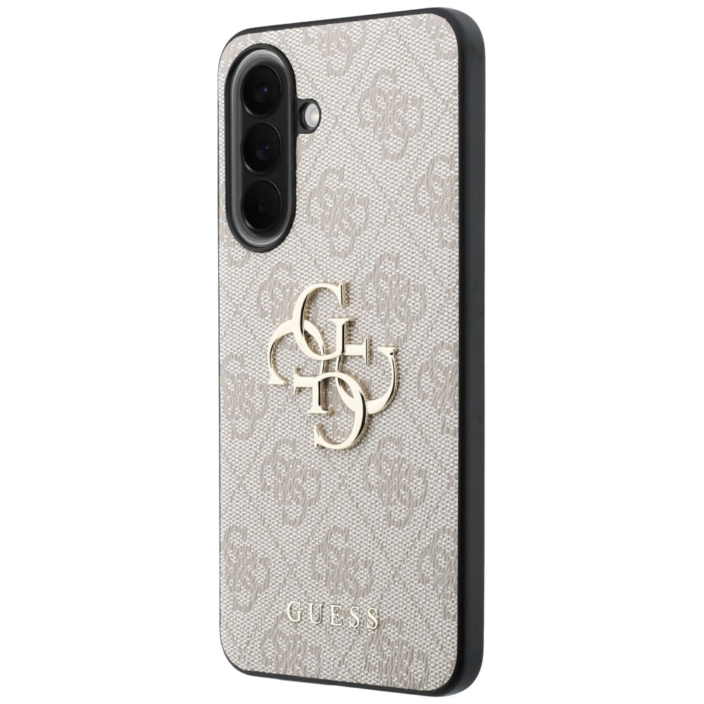 Guess Hardcase Leather, usztywnione plecki ochrona stabilizacja perfekcyjne dopasowanie komfort, różowe